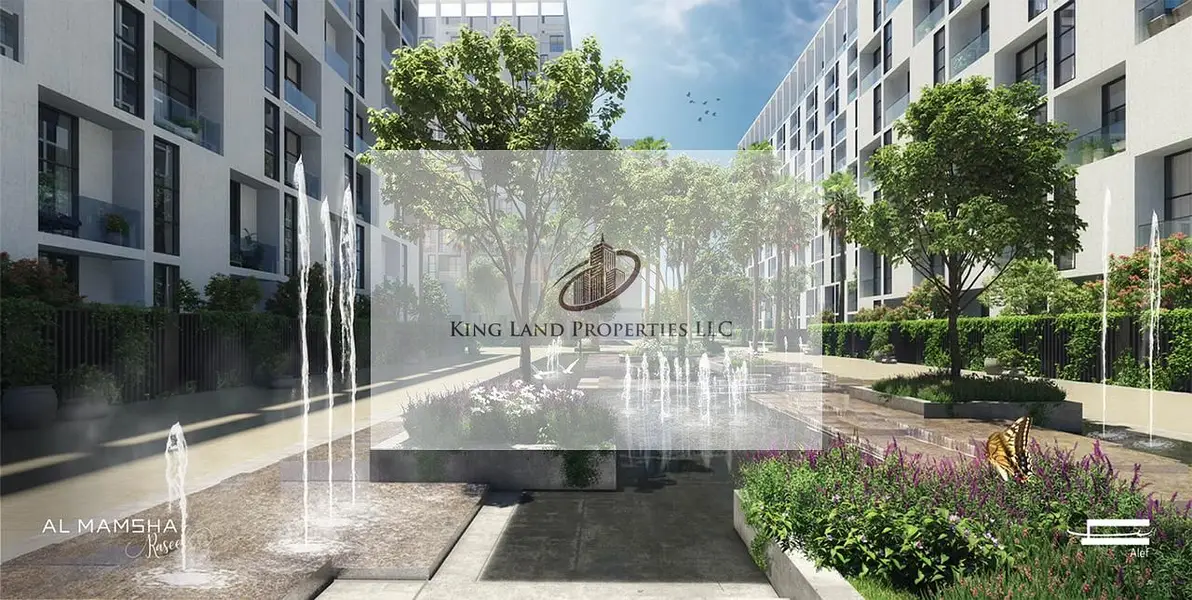 Modern 1BHK in Al Mamsha | Pool | Gym | Parking